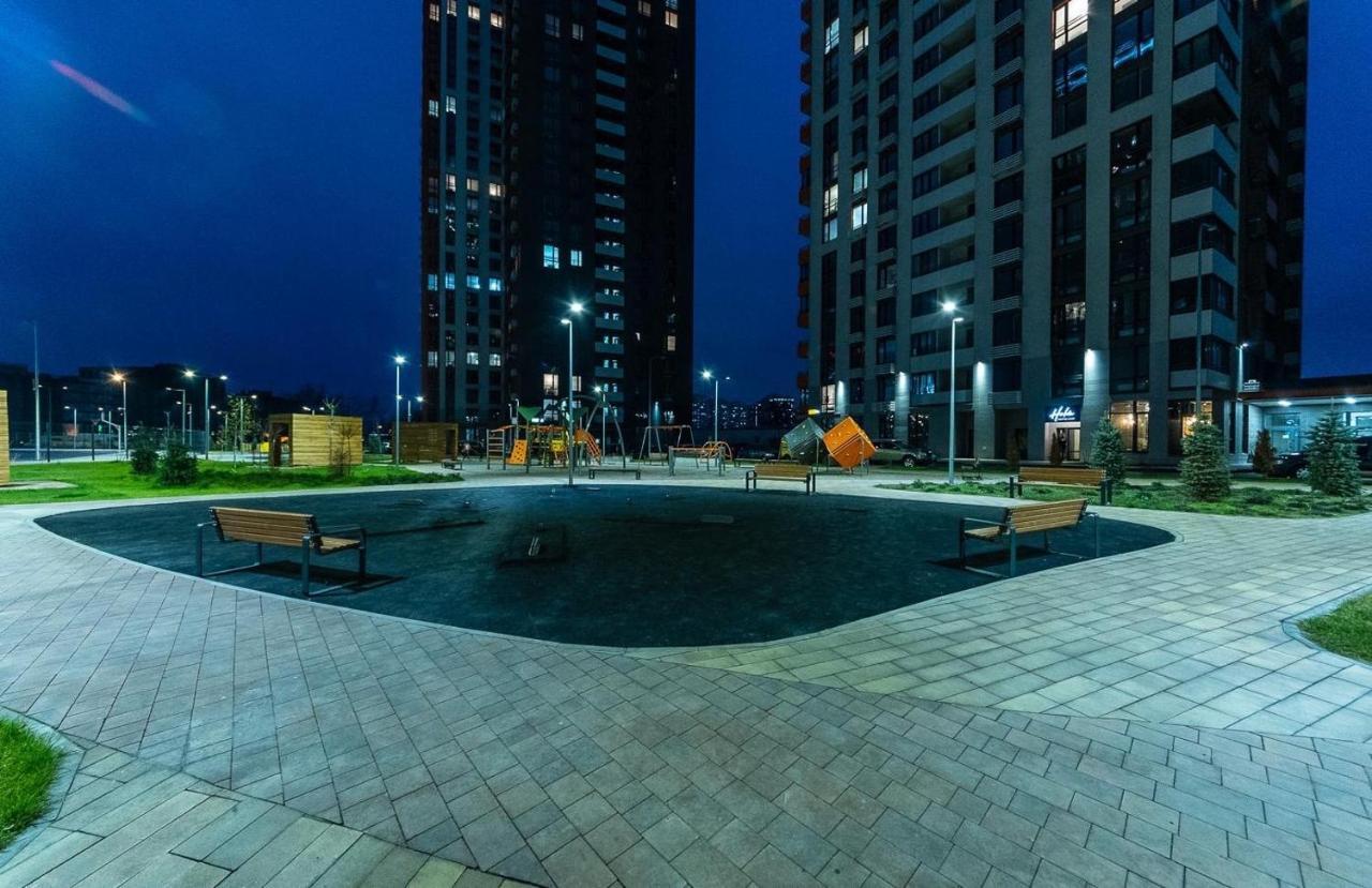 Новая Квартира С Авторским Ремонтом В Жк Seven Днепровская Набережная Kiew Exterior foto