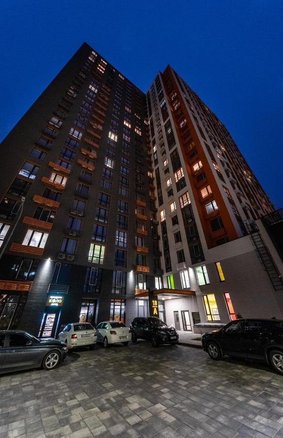 Новая Квартира С Авторским Ремонтом В Жк Seven Днепровская Набережная Kiew Exterior foto